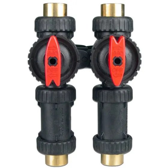 Bypass Plástico Clack para Ablandadores