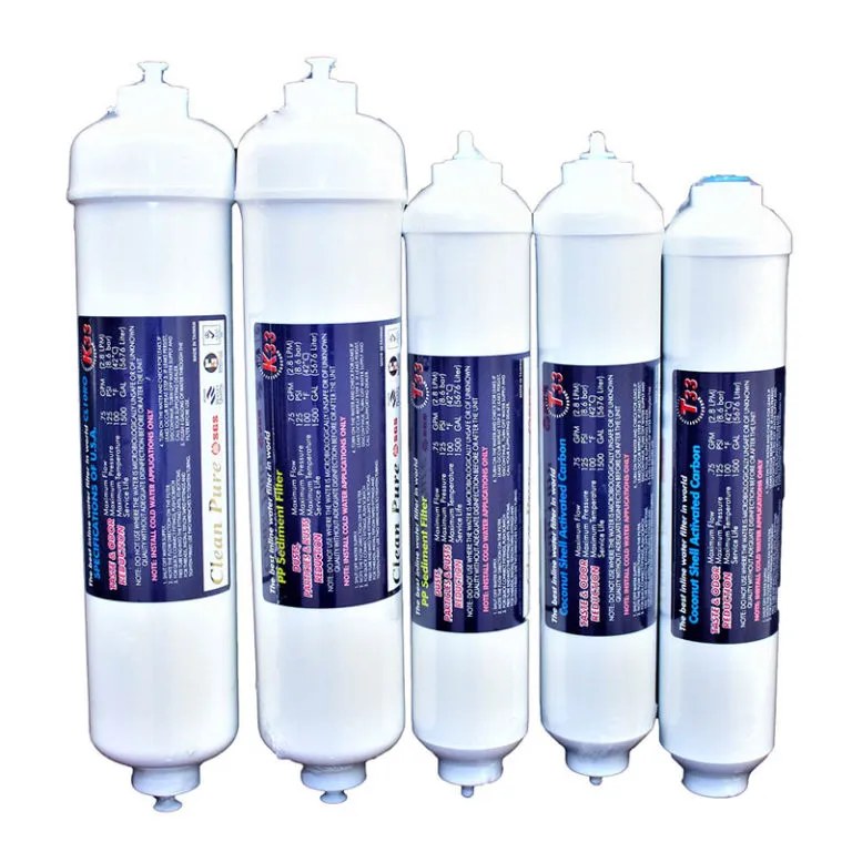Filtro In-Line T33 para Sedimentos y Sabor/Olor