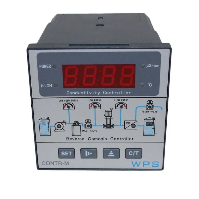 Controlador de Ósmosis Inversa con Medidor de Conductividad