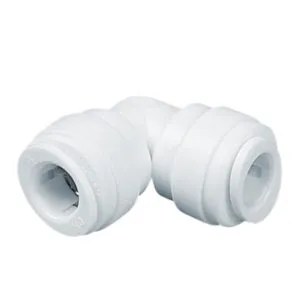Acople Rápido Codo para Tratamiento de Agua, 2 Tubos