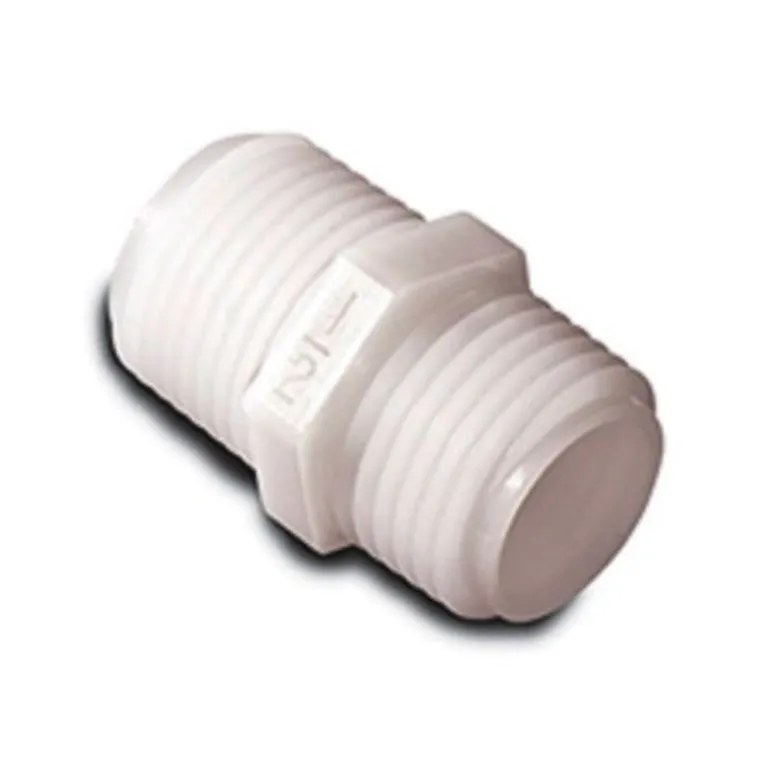 Niple Roscado Recto para Sistemas de Agua