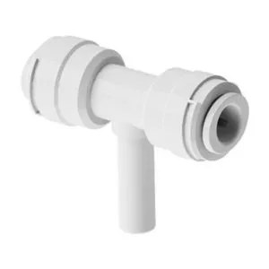 Acople Rápido en T de 1/4" (Tubo a Tubo)